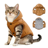 Cozy Hooded Pet Jacket