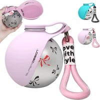 Portable Dog Water Bottle with Bowl