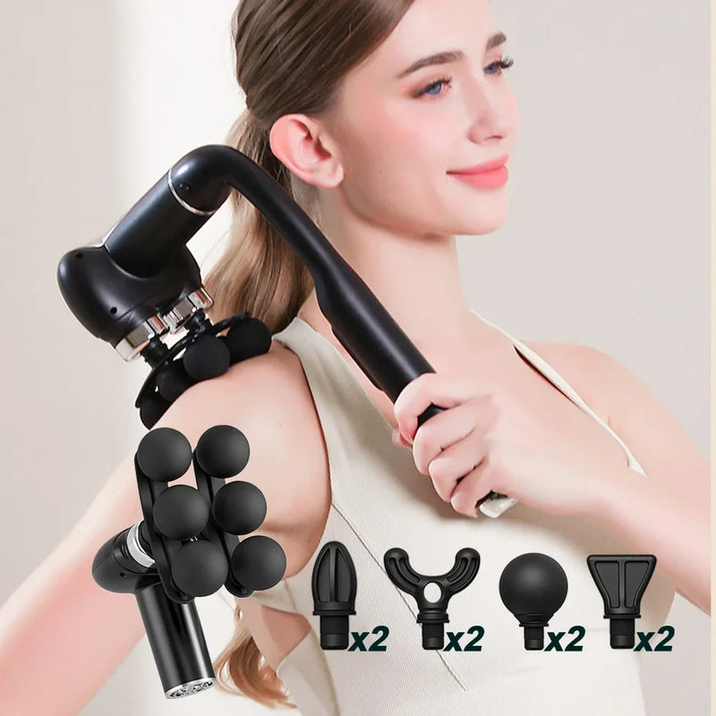 6-Heads Handhel Fascia Gun