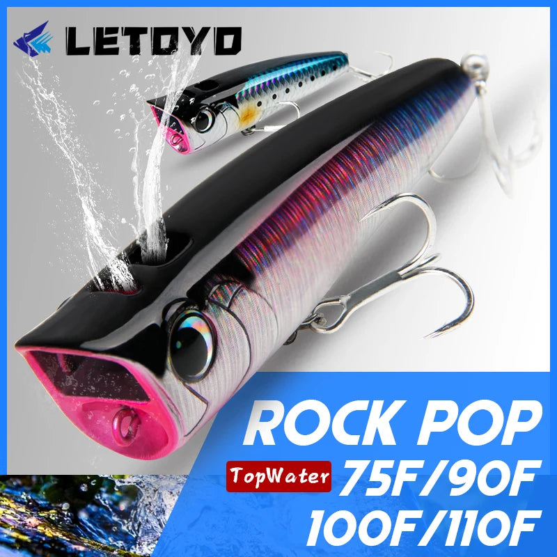 Popper Fishing Lure Hard Bait 8.5-30g
