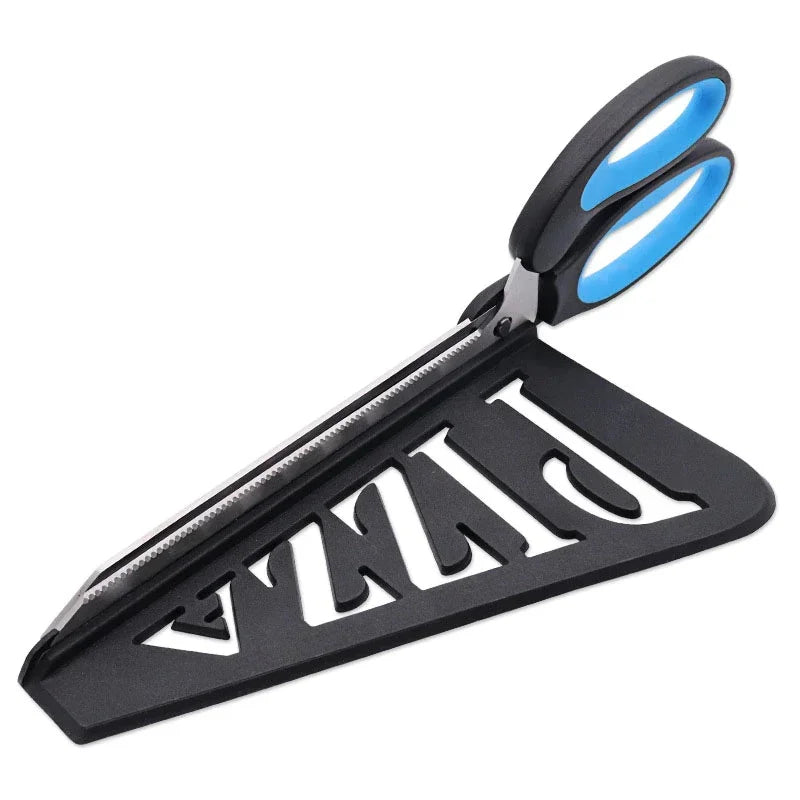 Pizza Scissors With Server Tray