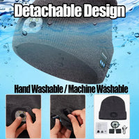 3-in-1 Function Bluetooth Beanie with Light